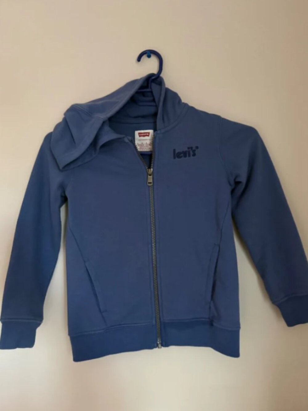 Levi’s Navy Zip-Up Hoodie, Kids 5/5T